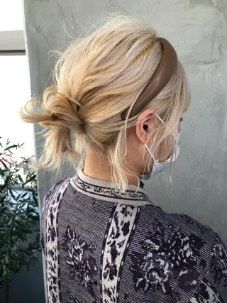 カラー ヘアアレンジ AO所属・RISAKO 艶髪モテヘア🎀府中のヘアスタイル