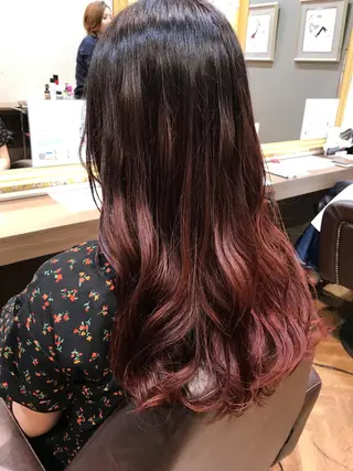 ロング カラー パーマ ヘアアレンジ キッズ ネイル マツエク・マツパ uno pulir所属・トップスタイリスト 永尾拓也のその他イメージ