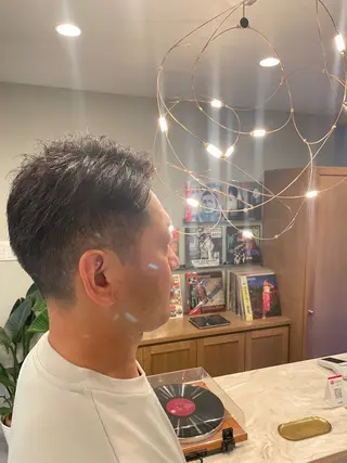 セミロング メンズ KEEN creative hair所属・【メンズ専門】 松本憲信のヘアスタイル