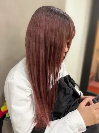 ロング カラー kakko所属・(kakko) ayumiのヘアスタイル