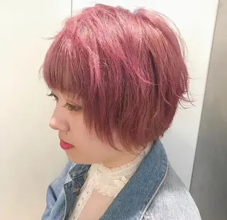 ショート カラー GO TODAY SHAiRE SALON 町田店所属・🫧大森 知夏🫧のヘアスタイル