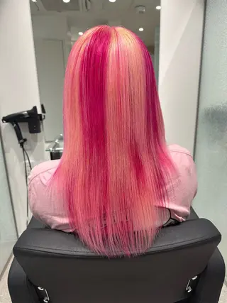 カラー AO アオのヘアスタイル