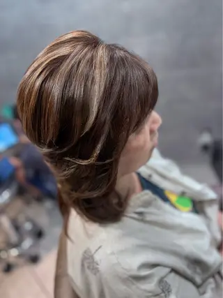 ミディアム CALME BOITE NaoHair所属・Ｎao （ﾅｫ）のヘアスタイル