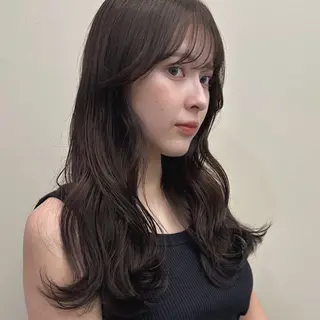 ロング カラー 高松 沙耶のヘアスタイル