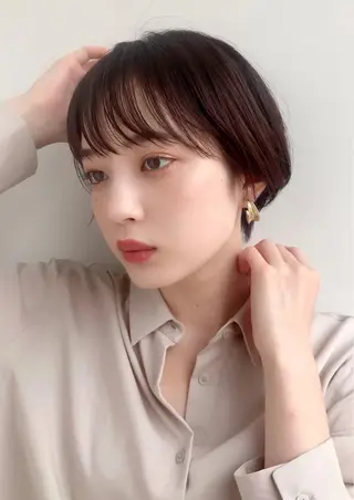 ショート イメチェンカット✂️ 錦糸町佐藤店長のヘアスタイル