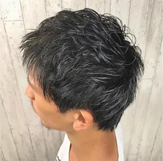 パーマ メンズ 田中 あかねのヘアスタイル