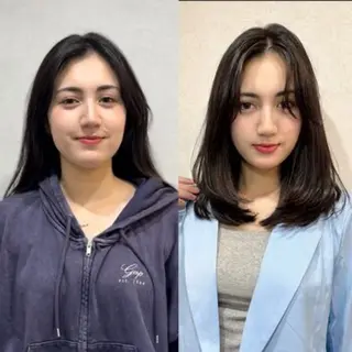 セミロング Ere.by bonheur所属・Ere bybonheurのヘアスタイル