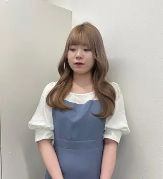 セミロング MOE 福岡韓国ヘア✧︎のヘアスタイル