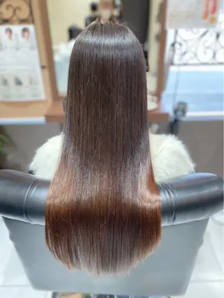 ロング 横手 亜紀のヘアスタイル