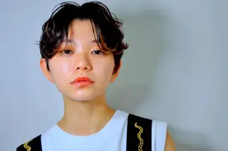 ショート カラー OKAMOTO SUSUMUのヘアスタイル