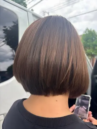 ショート ICO hair craft所属・上 絵里奈のヘアスタイル