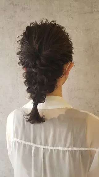 セミロング FOCUS柏所属・🤍山岸 彩花🤍のヘアスタイル