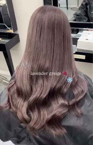 ロング カラー 🎀ハイトーン. 難波.RISA🎀のヘアスタイル