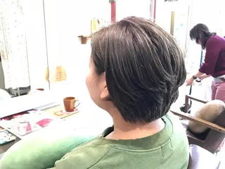 ショート カラー メンズ指名多数!! SiLO 田島のヘアスタイル