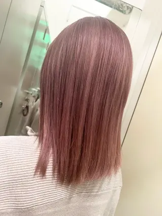 カラー 茅ヶ崎/ハイライト/ ハイトーン/関口実華のヘアスタイル