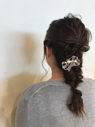 セミロング ヘアアレンジ 🐺ウルフ/レイヤー 似合わせ‎🤍沙羅のヘアスタイル