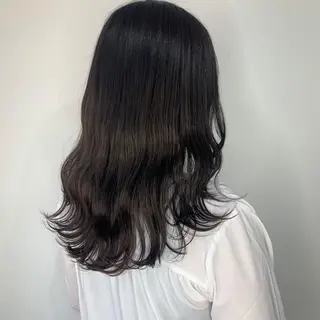 セミロング カラー HARUKA韓国ヘア /Luana梅田のヘアスタイル