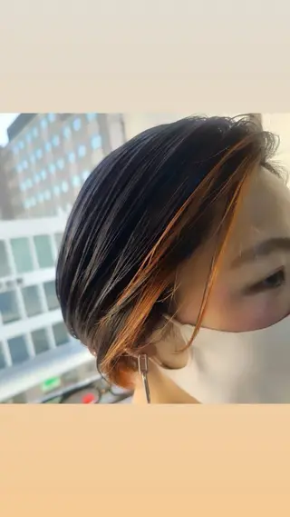 ショート カラー ACRO 梅田所属・平日限定‼️モデル様 募集中🙌🏻うちまのヘアスタイル