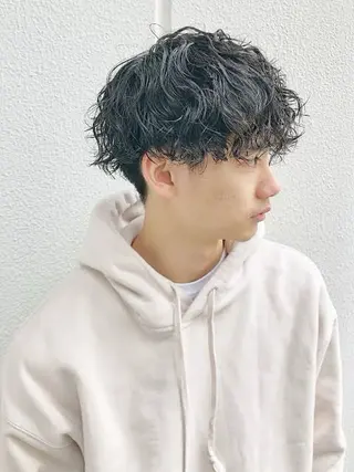 パーマ 🕊️あやか ロングカット/メンズのヘアスタイル