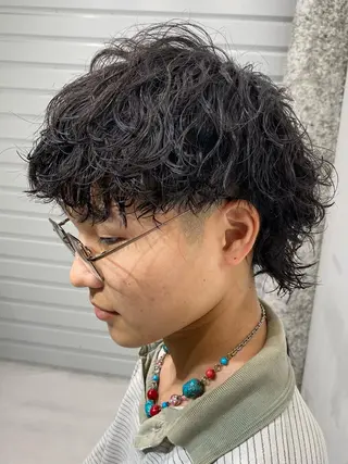 ショート パーマ メンズ ［似合わせヘア］ ✂︎OGURO✂︎のヘアスタイル