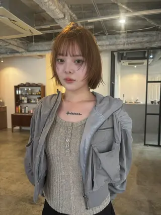 ショート カラー yu maのヘアスタイル