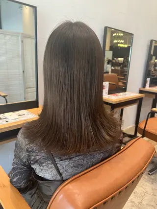 ミディアム 縮毛矯正 /横山陸人のヘアスタイル