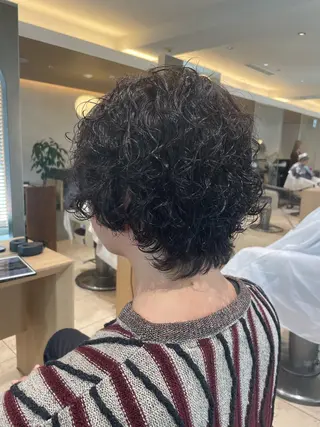 パーマ 畠山 莉緒のヘアスタイル