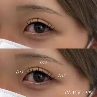 マツエク・マツパ YUINA asotのマツエク・マツパデザイン