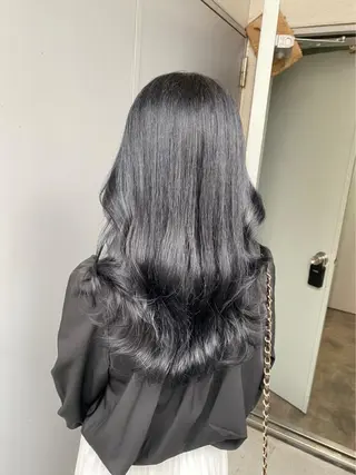 ミディアム カラー パーマ ヘアアレンジ メンズ キッズ ネイル マツエク・マツパ アイブロウ ダブルカラー特化💖 韓国ヘア💖りくのヘアスタイル