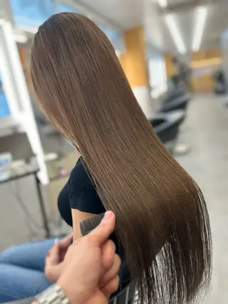 ロング 【🌈ボブ/縮毛矯正 /🌈】motoのヘアスタイル