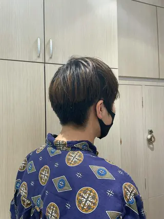 ショート メンズ 韓国ヘアメイク🎀/ 縮毛矯正✨山本媛香のヘアスタイル