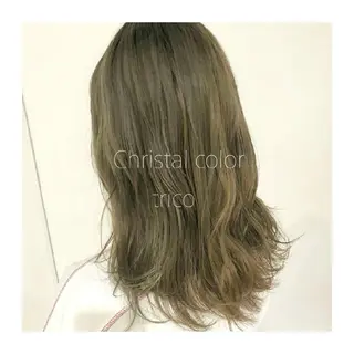 カラー 竹内啓太 ボブのヘアスタイル