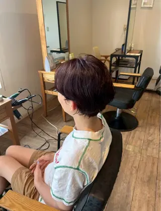 ショート カラー mint-condition/scene所属・⭐️似合わせ 暖色カラー/林⭐️のヘアスタイル