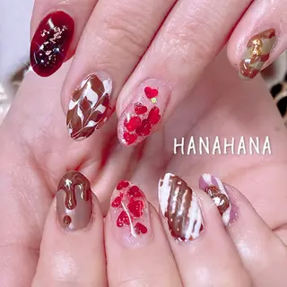 ネイル ジェルネイル HANAHANAのネイルデザイン