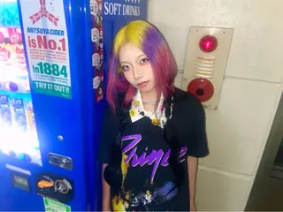 ロング カラー 山浦 那奈のヘアスタイル