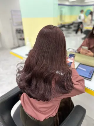 ロング カラー ヘアアレンジ メンズ特化/パーマ/ カット/カラー/るなのヘアスタイル