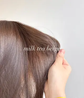 ミディアム カラー 艶カラー🫧 猿渡 響のヘアスタイル