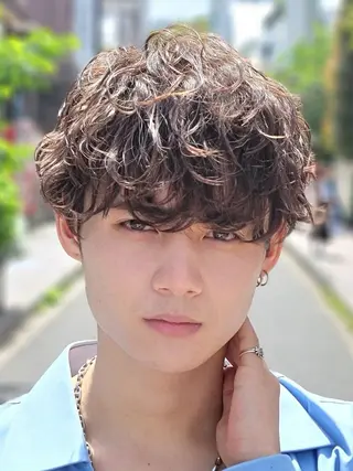 パーマ メンズ メンズ/レディース パーマのプロ/皓大のヘアスタイル