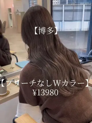 セミロング カラー ヘアアレンジ 【透明感ヘア】 吉村　清志のヘアスタイル