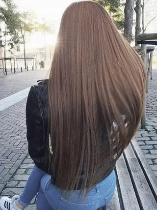 ロング カラー パーマ ヘアアレンジ Device ディバイスのヘアスタイル