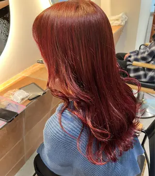ロング 表参道/ハイライト /tsumugiのヘアスタイル