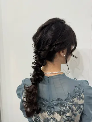 ロング 🌷名駅／髪質改善 ヘアセット/モネ🌷のヘアスタイル