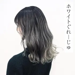 セミロング カラー 髪質改善カラー ショートボブ専門のヘアスタイル
