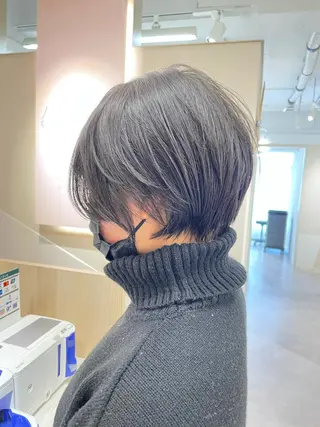 ショート 江崎 良のヘアスタイル