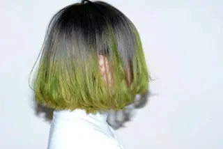 ミディアム カラー ケアカラー特化 美容師店長佐藤のヘアスタイル