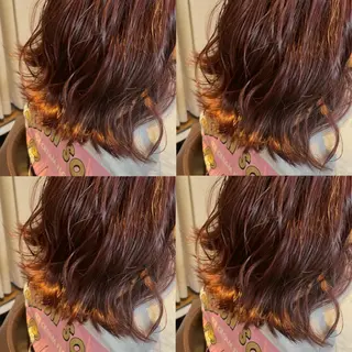 ミディアム カラー Minami. 🩵 再現性特化ヘアのヘアスタイル