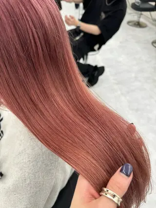 ロング カラー ヘアアレンジ 【透明感×レイヤー】 🍃RIKU🍃のヘアスタイル