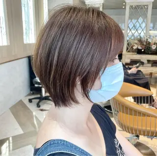 ショート カラー 韓国ヘア/髪質改善 /Harunaのヘアスタイル