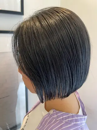 ショート カラー AUBE hair ales福岡平尾店所属・塚本 昂のヘアスタイル