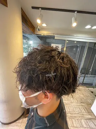 ショート パーマ メンズ ✨大人可愛い美髪専門 /TIARA桜木町のヘアスタイル